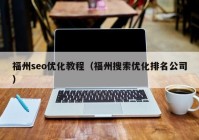 福州seo优化教程（福州搜索优化排名公司）