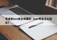 专业的seo优化效果好（seo专业怎么优化）